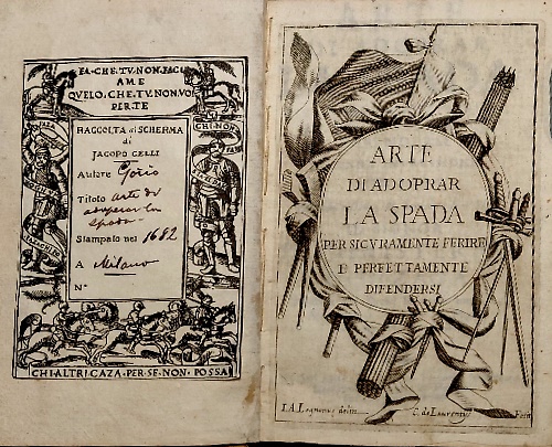Arte di adoprar la spada per sicuramente ferire e perfettamente difendersi.