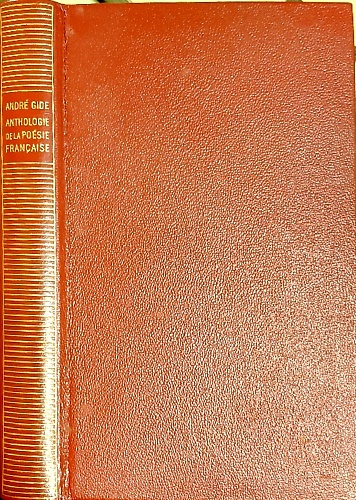 Anthologie de la poésie francaise.