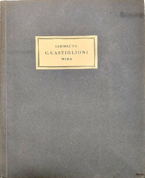 Die Sammlung C. Castiglioni, Wien: Gemälde, Skulpturen, Möbel, Keramik, Textilie