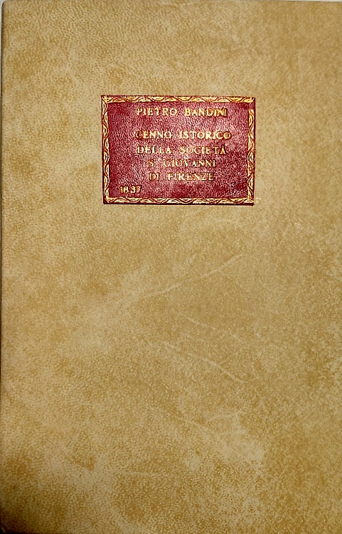 Cenno istorico della origine, de' progressi e dello stato attuale della Società
