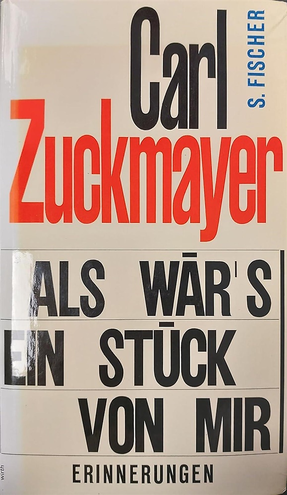 Als wär's ein Stück von mir. Horen der Freundschaft.