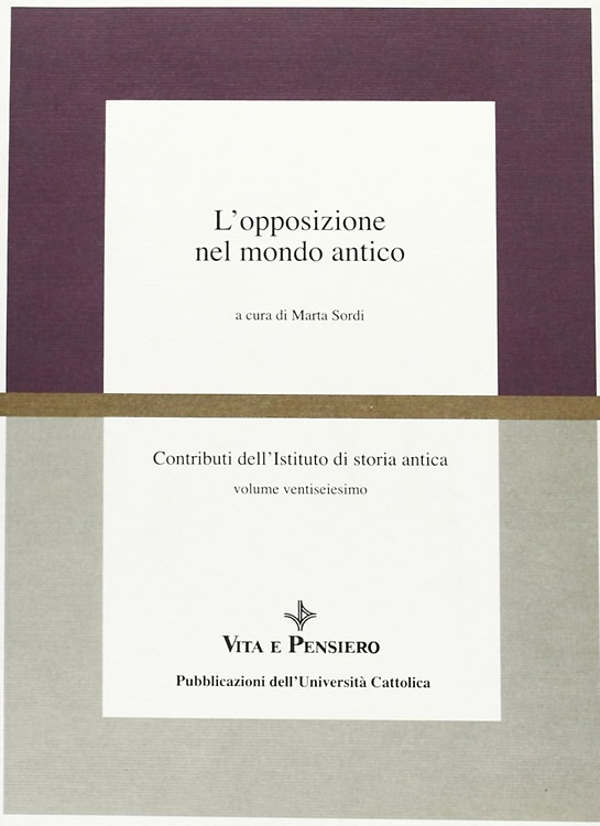 9788834306185-L'opposizione nel mondo antico.