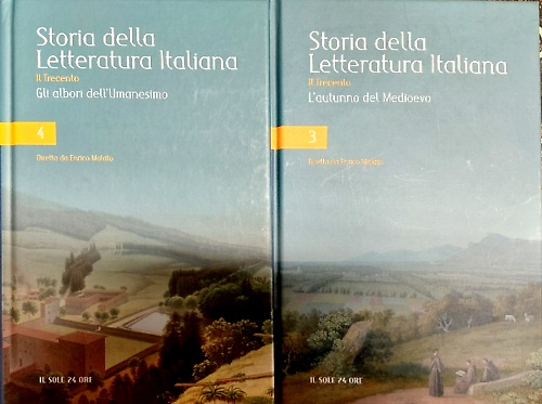 Storia della letteratura italiana. Vol.II. Il trecento.