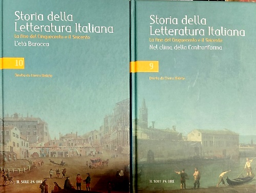 Storia della letteratura italiana. Vol.V. La fine del Cinquecento e il Seicento.