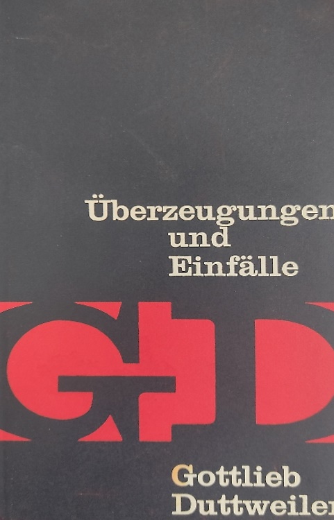 Überzeugungen und Einfälle.