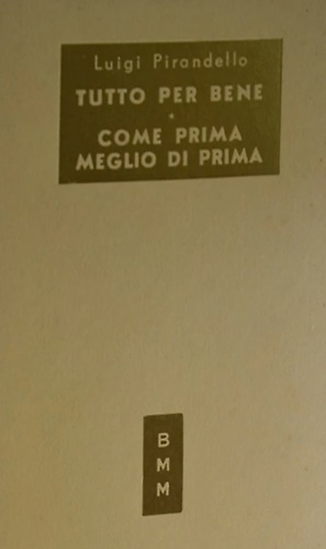 Tutto per bene. Come prima, meglio di prima.