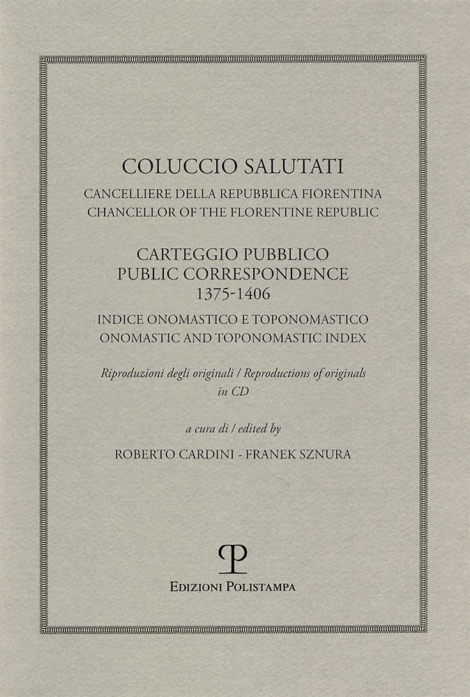 9788859613060-Coluccio Salutati cancelliere della Repubblica fiorentina. Carteggio pubblico 13