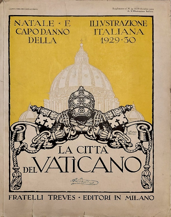 Natale e Capodanno della Illustrazione italiana 1929-30. La città del Vaticano.