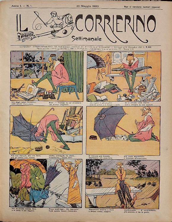 Il corrierino settimanale.