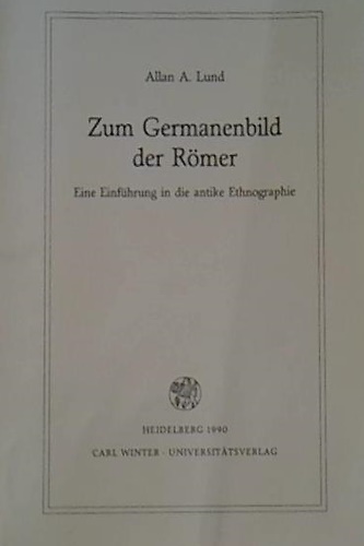 9783533043492-Zum Germanenbild der Römer. Eine Einführung in die antike Ethnographie.