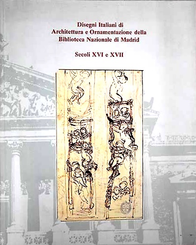 Disegni italiano di architettura ornamentazione della Biblioteca Nazionale di Ma