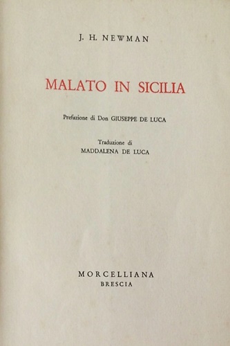 Malato in Sicilia.