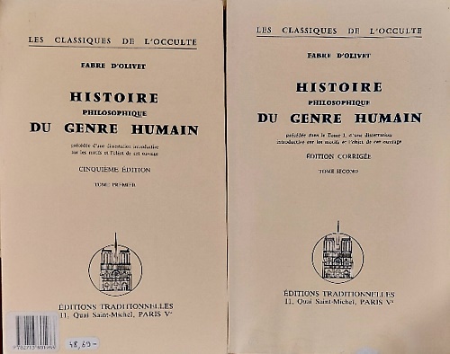 Histoire philosophique du genre humain.