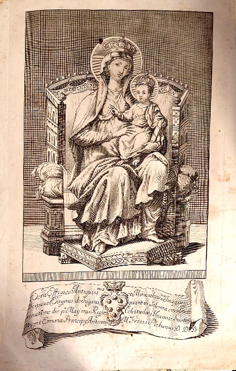 Vera effige dell'antichissima e Miracolosissima immagine della Vergine di Sugana