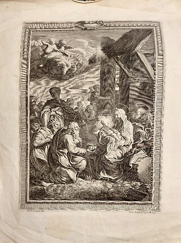 Adorazione dei Re Magi.