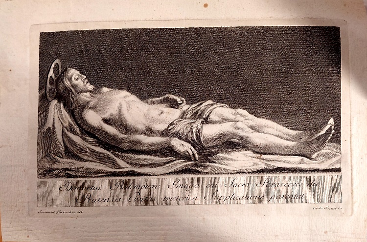 Il Cristo morto.