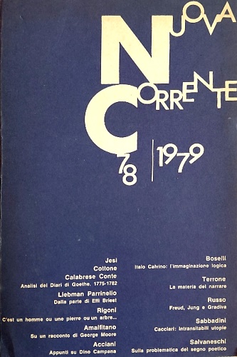 Nuova Corrente. 1979 n.78.