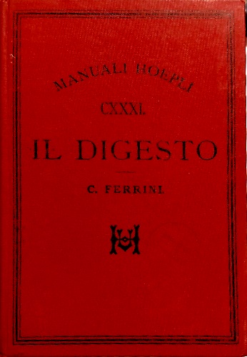 Il digesto.
