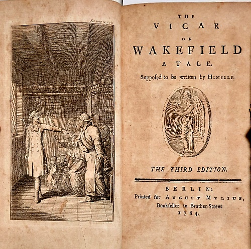 The Vicar of Wakefield. A tale. Supposed to be written by Himself.