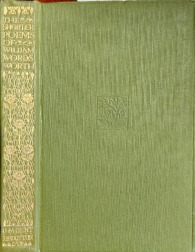 The Shorter Poems of William Wordsworth.