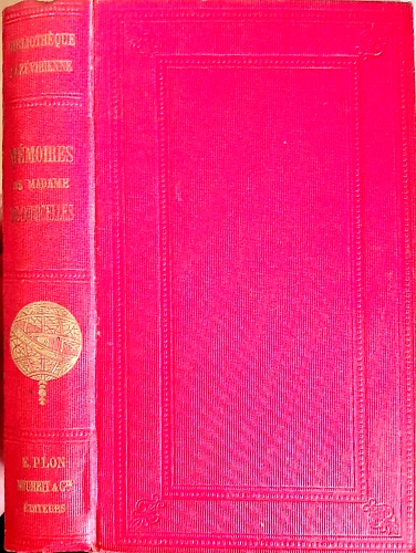 Mémoires et correspondance de la marquise de Courecelles.