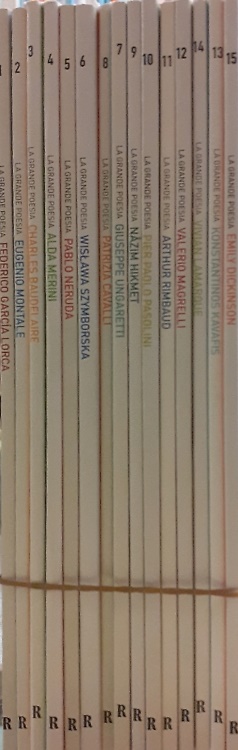 La grande poesia. Antologia in 15 volumi.