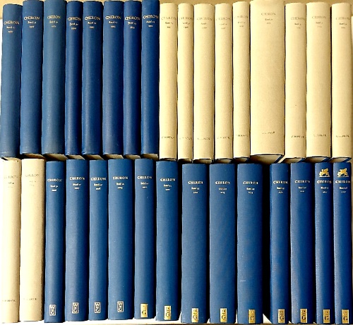 Chiron. Mitteilungen der Kommission für Alte Geschichte und Epigraphik des Deuts