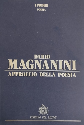 Approccio della poesia.