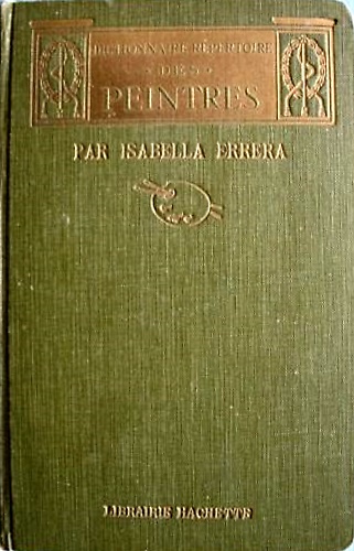 Dictionnaire répertoire des peintres.