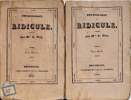 Physiologie du ridicule.