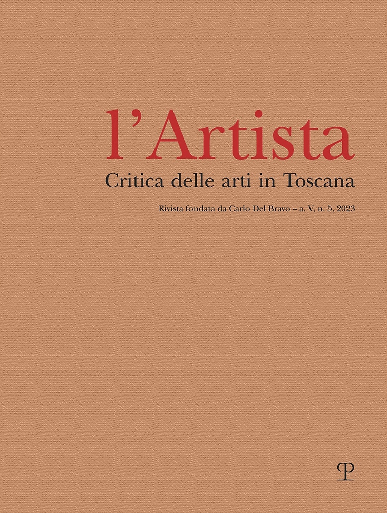 9788859624493-L'Artista. Critica delle arti in Toscana. n.5 2023.