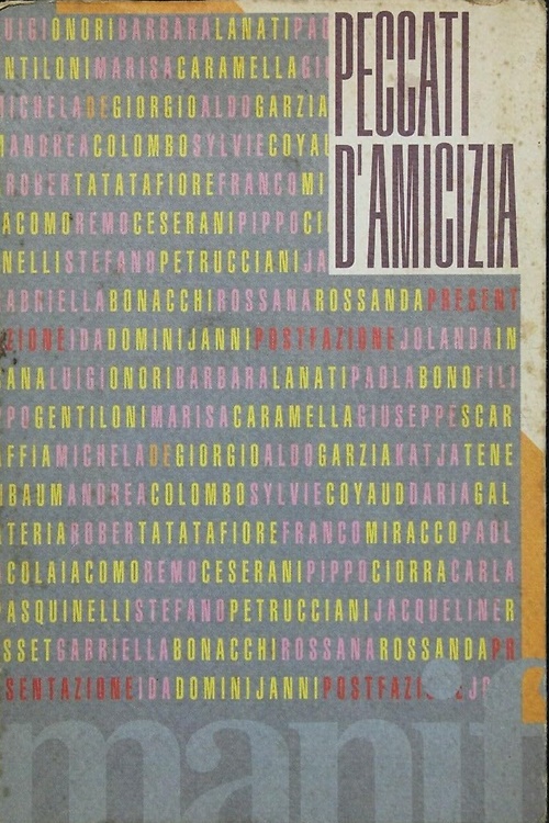 9788872850022-Peccati d'amicizia.