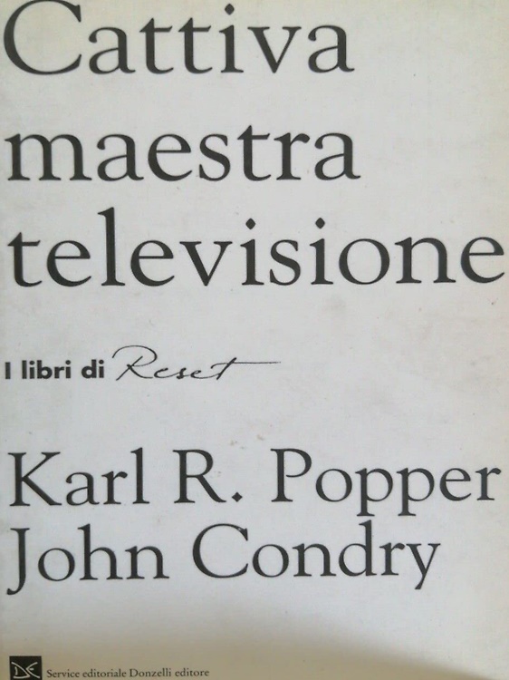 9788879891233-Cattiva maestra televisione.