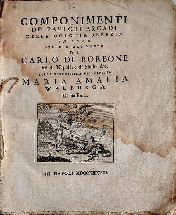 Componimenti de' pastori arcadi della colonia Sebezia in lode delle reali nozze