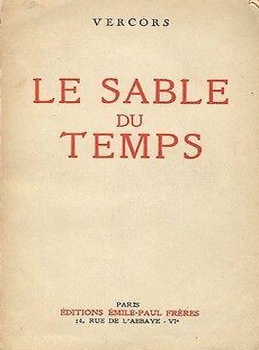 Le sable du temps.