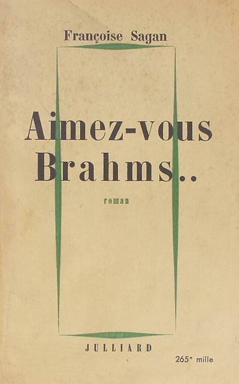 Aimez - vous Brahms ... Roman.