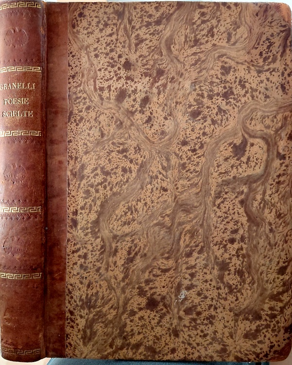 Poesie scielte del Padre Giovanni Granelli della Compagnia di Gesù.