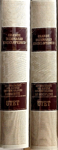 Gli strumenti del sapere contemporaneo. Vol.I.: Le Discipline. Vol.II.: I Concet