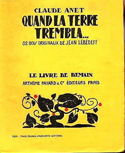 Quand la terre tremble...