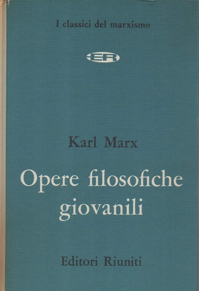 Opere filosofiche giovanili.