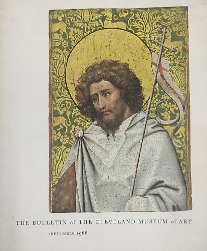 The Bulletin of the Cleveland Museum of Art. Volume 53, No. 7, September 1966.