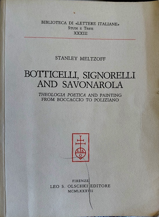 9788822234940-Botticelli, Signorelli and Savonarola. «Theologia poetica» and painting from Boc