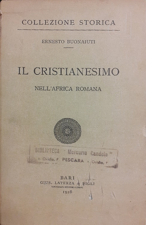 Il cristianesimo nell' Africa romana.