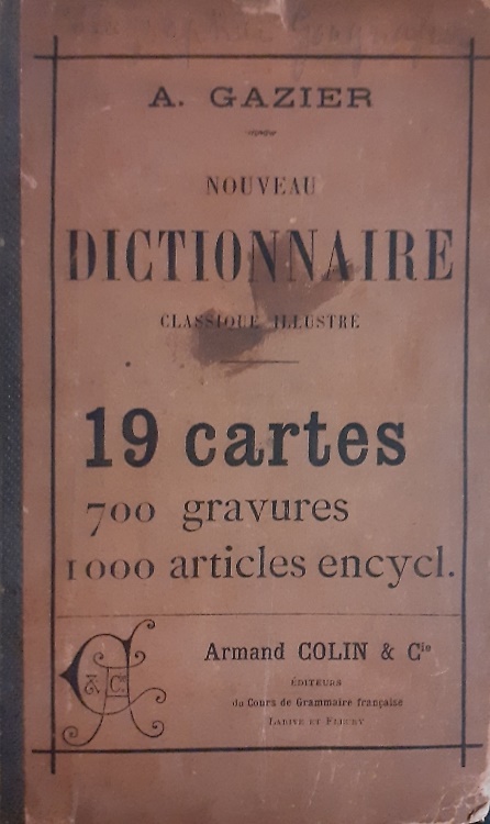 Nuveau Dictionnaire. Classique illustrè.