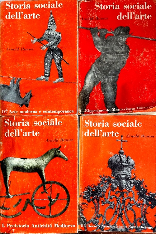 Storia sociale dell'Arte.Preistoria antichità e medioevo. Il Rinascimento Manier