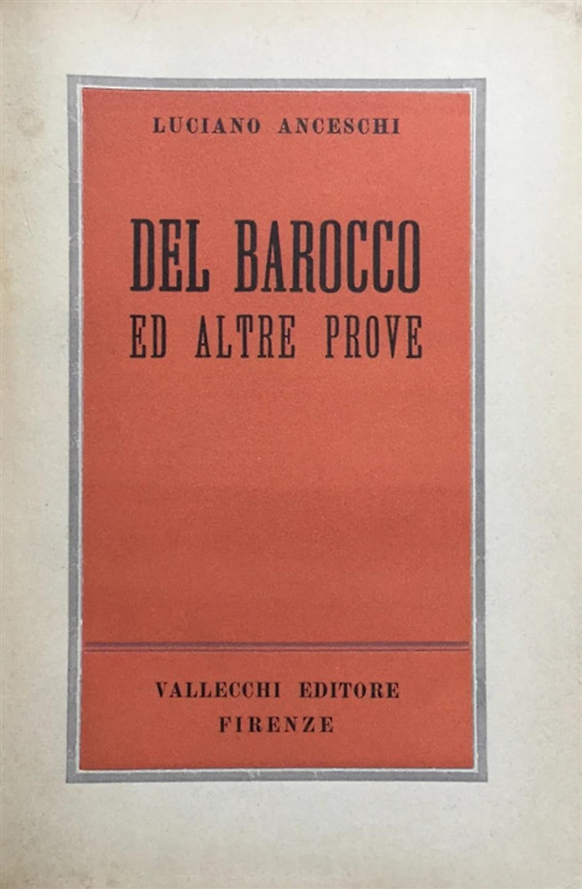 Del Barocco ed altre prove.