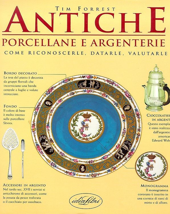 9788870825411-Antiche Porcellane e Argenterie. Come riconoscerle, datarle, valutarle.