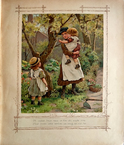 Nister's Holiday Annual For 1890 A Volume of Pictures and Stories for Little Fol