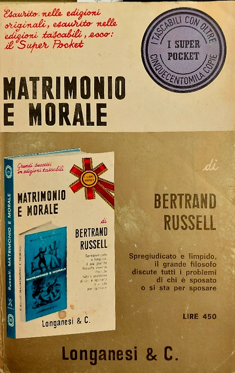 Matrimonio e morale.