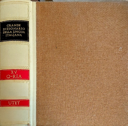 9788802043852-Grande dizionario della lingua italiana vol.15: Q-RIA.